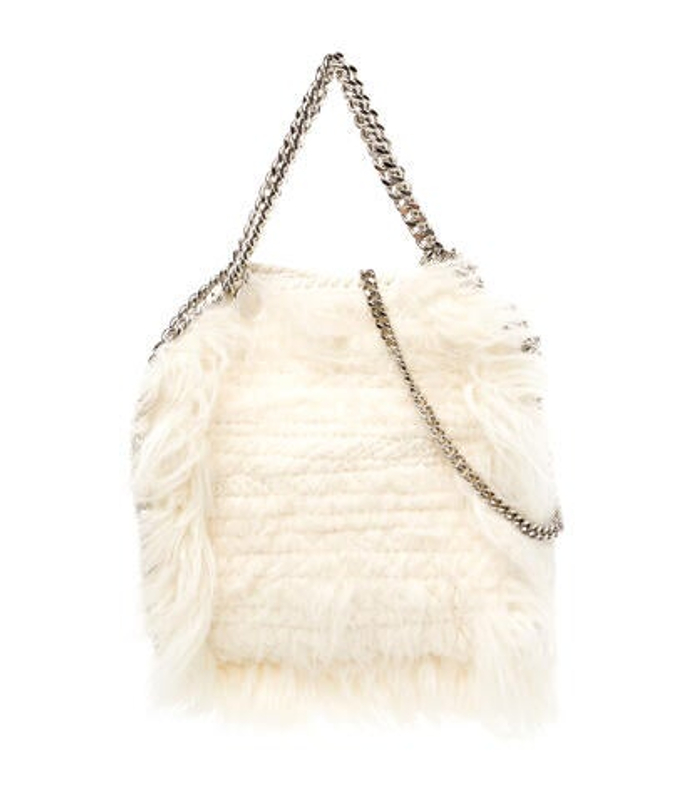 Stella McCartney Mccartney Faux Fur Shoulder Bag
