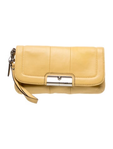 Coach Leather Clutch