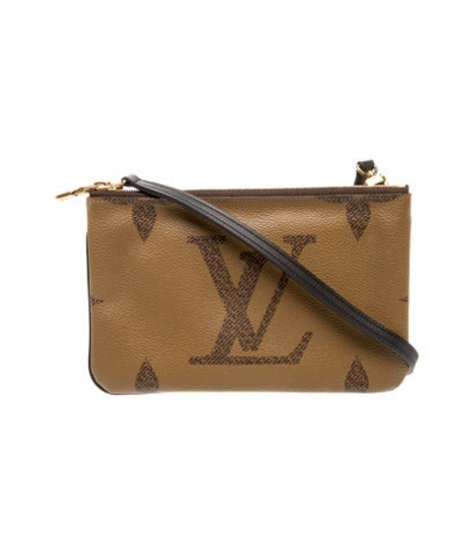 Louis Vuitton Vuitton Monogram Double Zip Pochette
