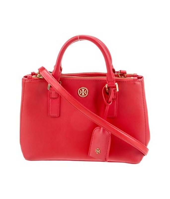 Tory Burch Burch Leather Top Handle Bag