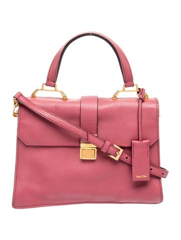 Miu Miu Leather Shoulder Bag