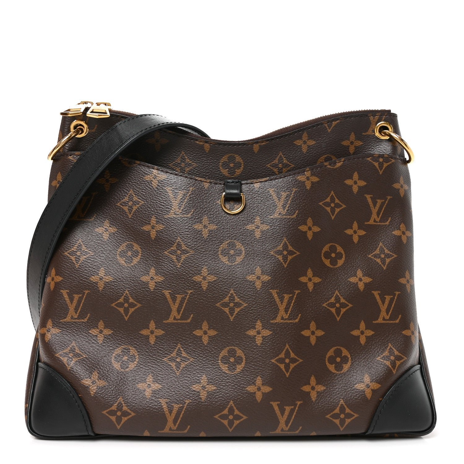 Louis Vuitton Monogram Odeon MM Black Black