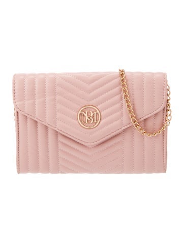 Badgley Mischka Leather Evening Bag w/ Tags