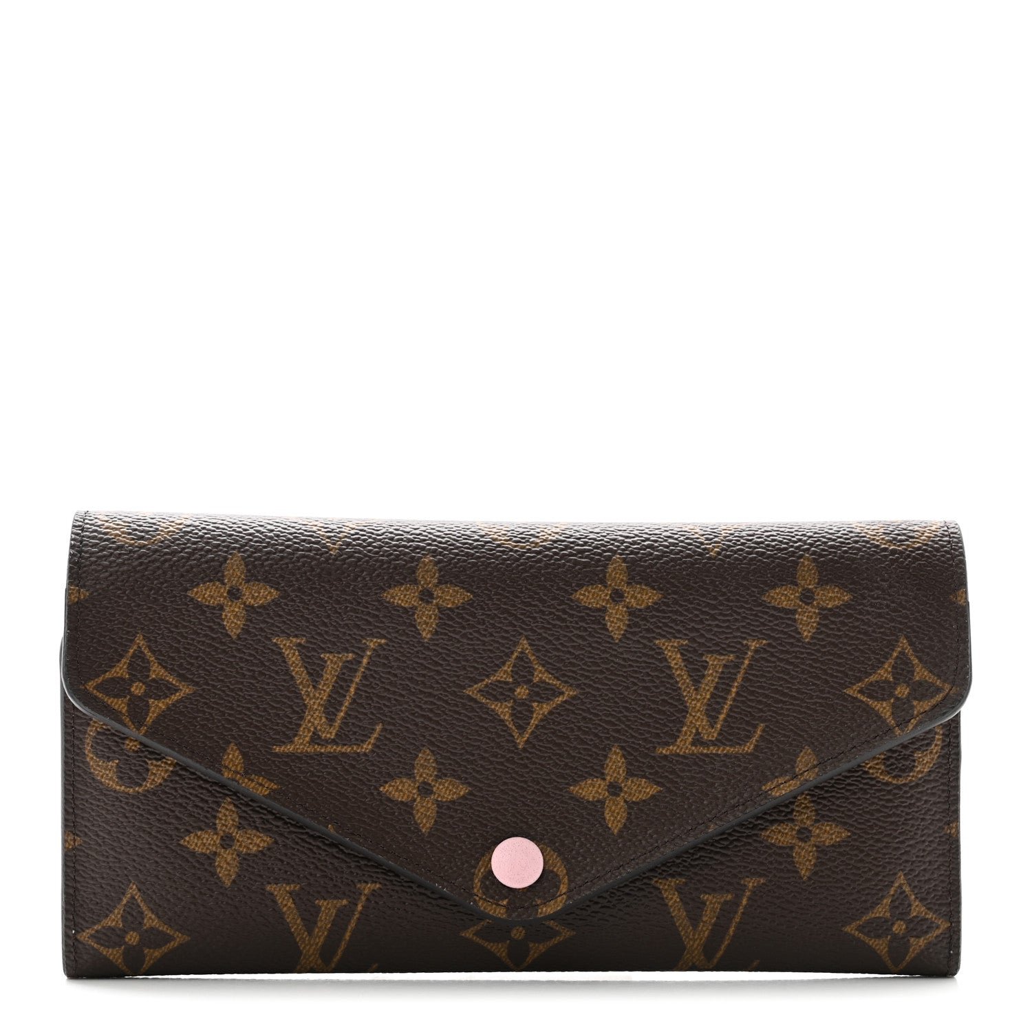 Louis Vuitton Monogram Josephine Wallet Rose Ballerine