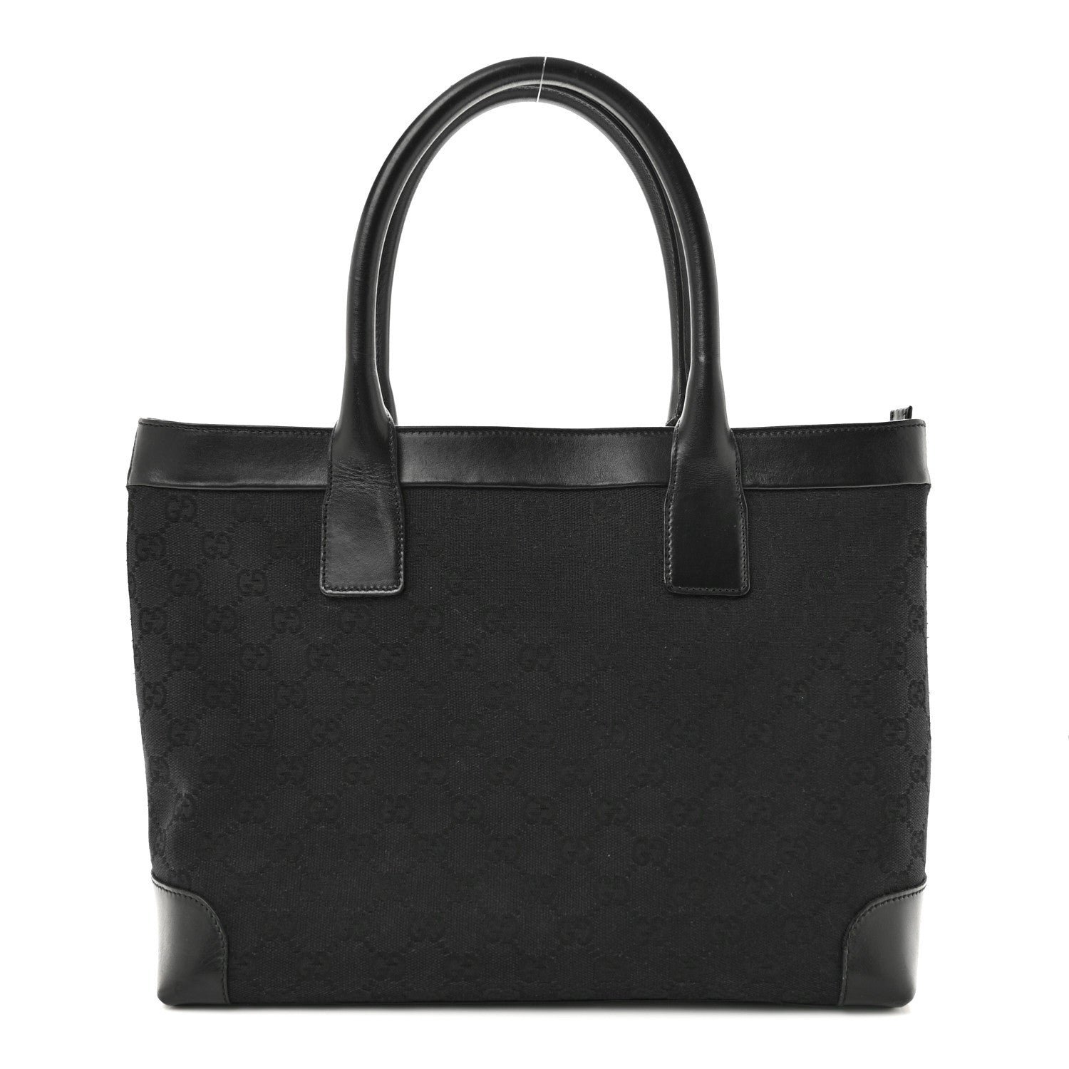 Gucci Monogram Tote Black