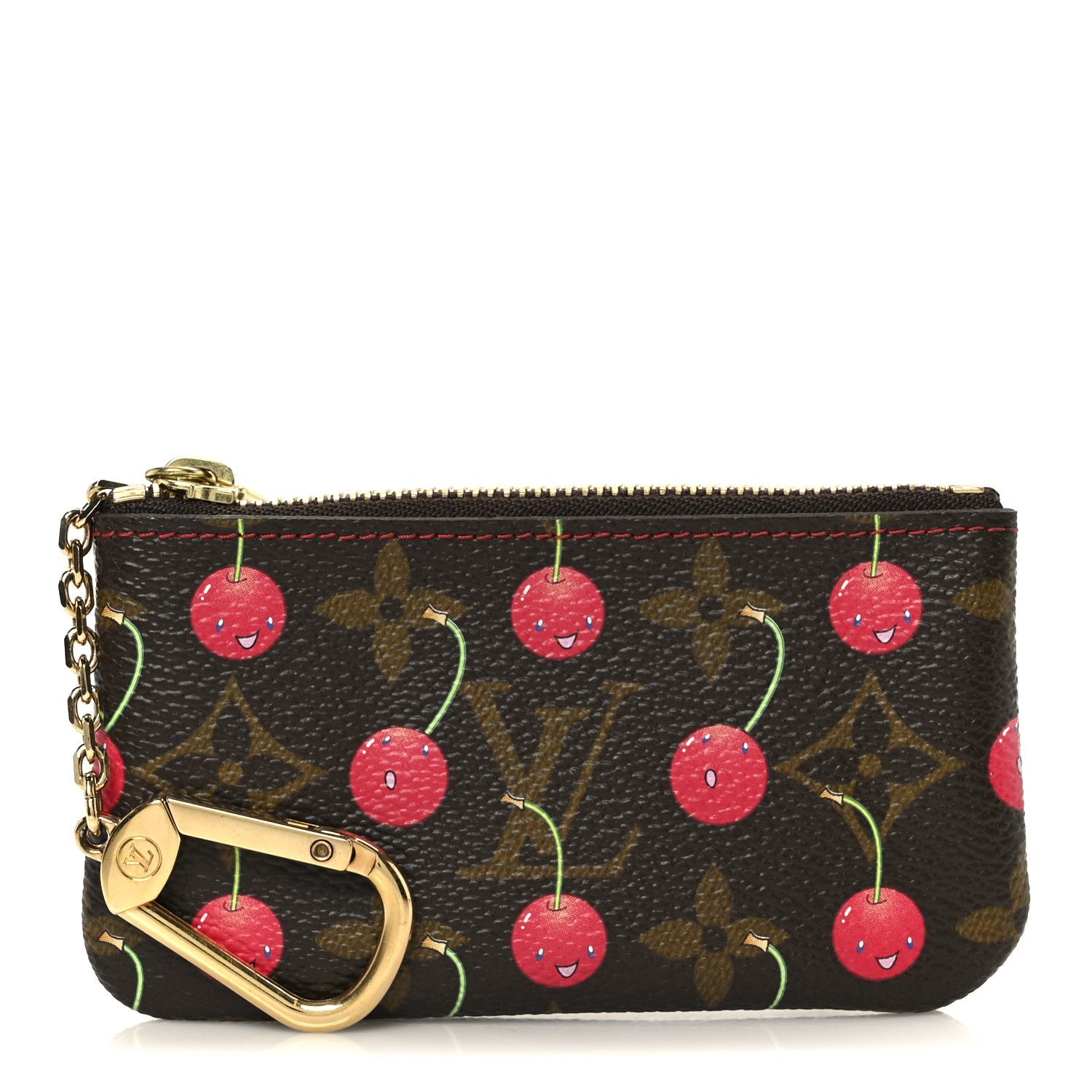 Louis Vuitton Monogram Cerises Key Pouch
