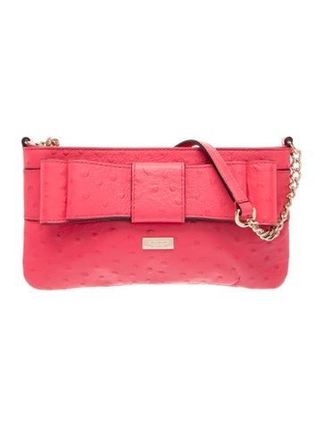 Kate Spade Embossed Leather Clutch
