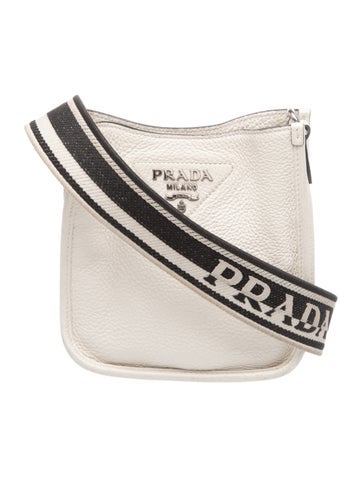 Vitello Daino Leather Crossbody Bag
