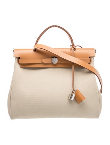 Hermes Toile H & Vache Hunter Herbag Zip 31
