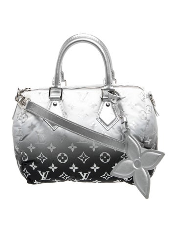 LV Snow Monogram Speedy Bandouliere 25 2025