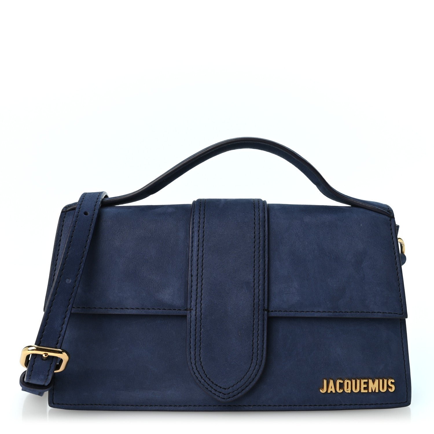 Jacquemus Nubuck Le Grand Bambino Dark Navy