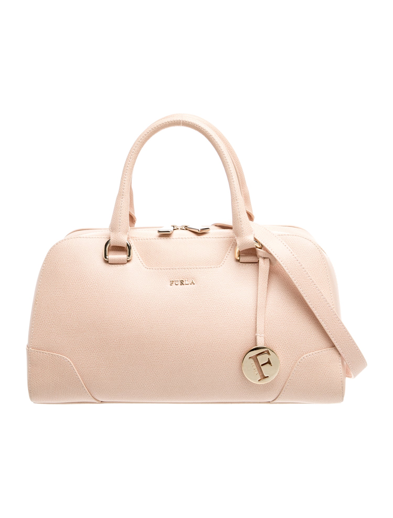 Leather Top Handle Bag
