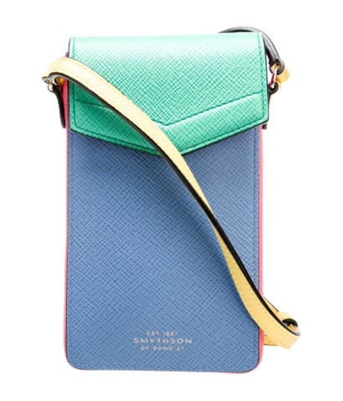 Smythson Leather Crossbody Bag