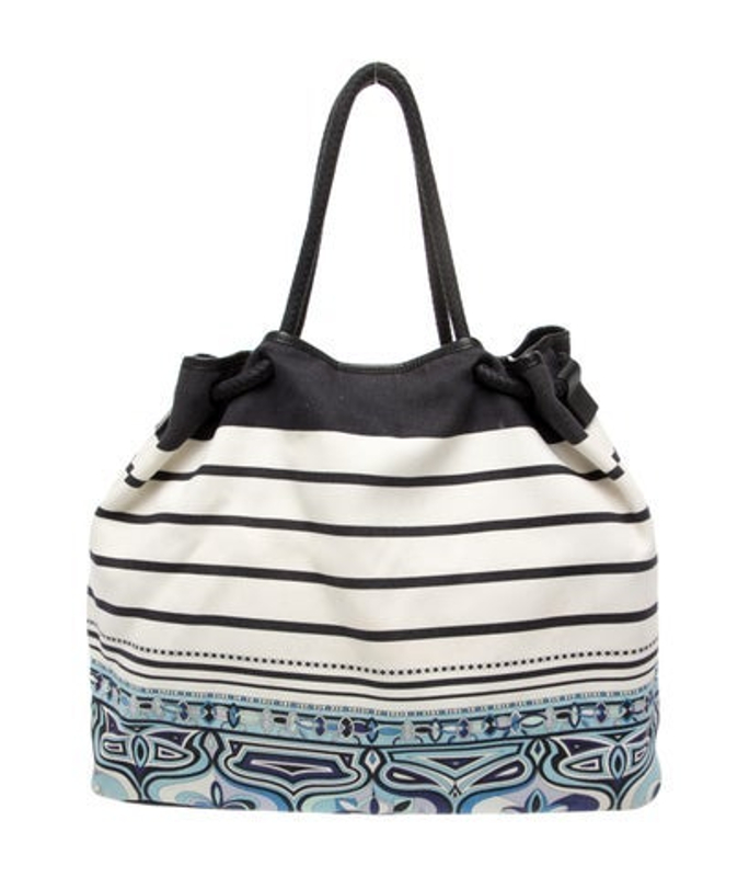 Emilio Pucci Pucci Canvas Tote Vintage