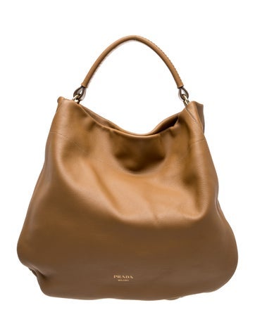Leather Hobo Large