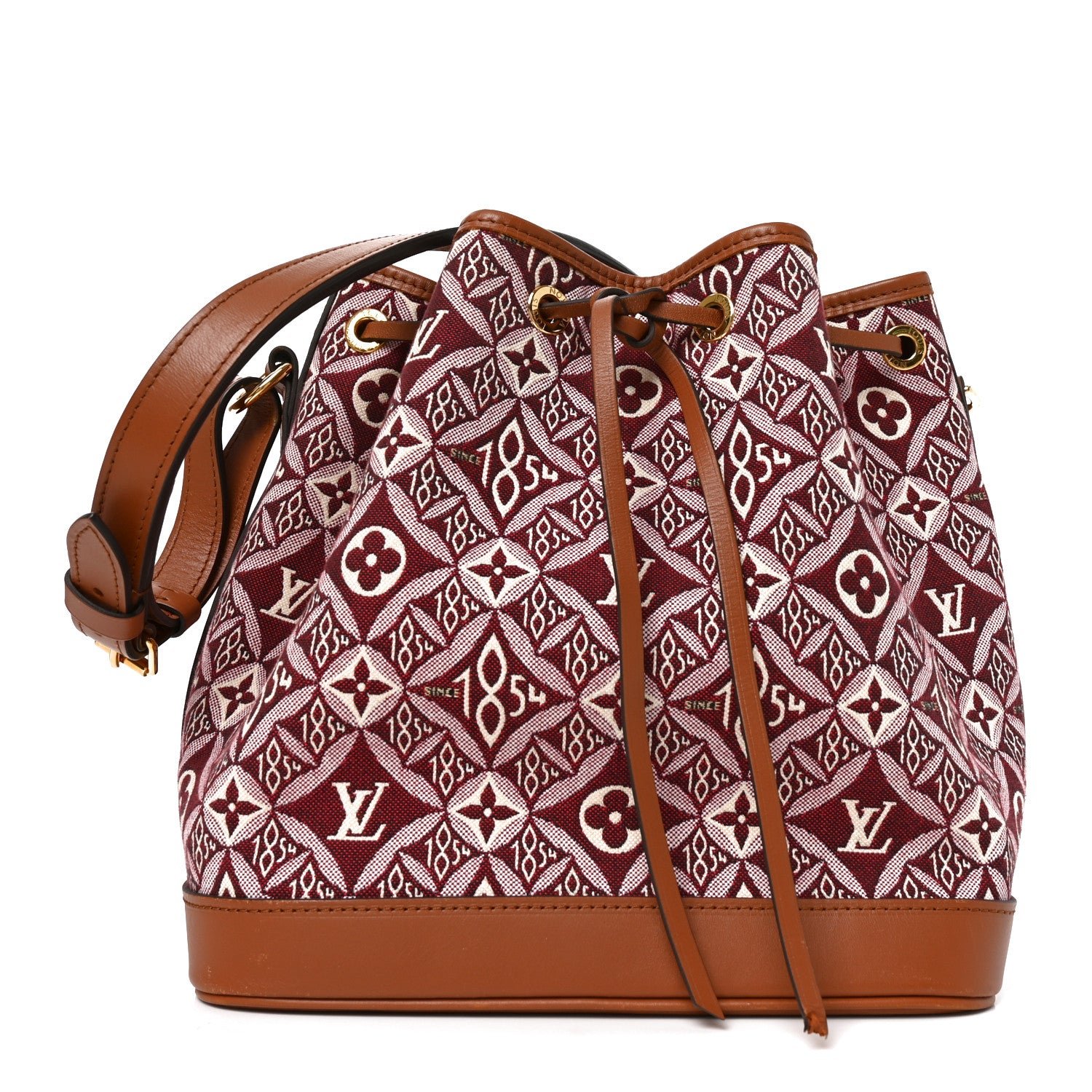 Louis Vuitton Louis Vuitton Jacquard Since 1854 Petit Noe Bordeaux