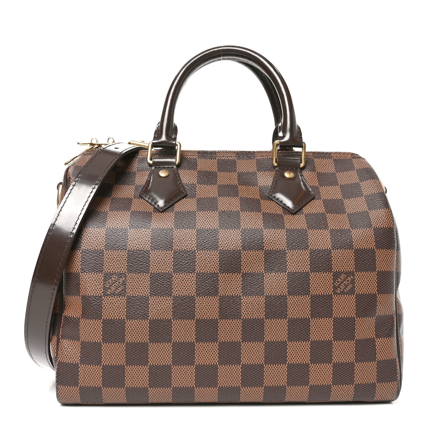 Louis Vuitton Damier Ebene Speedy Bandouliere 25