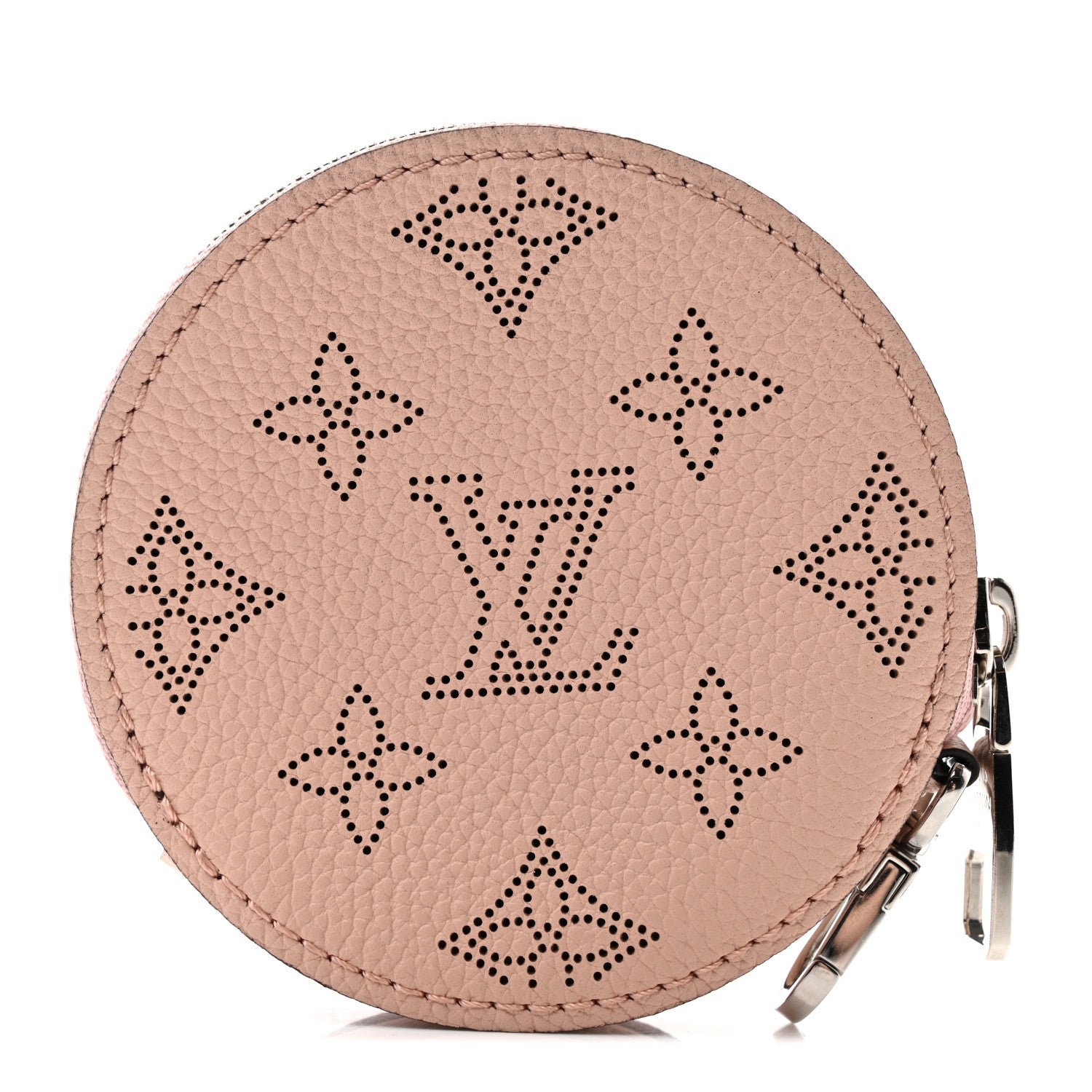 Louis Vuitton Mahina Round Coin Purse Magnolia