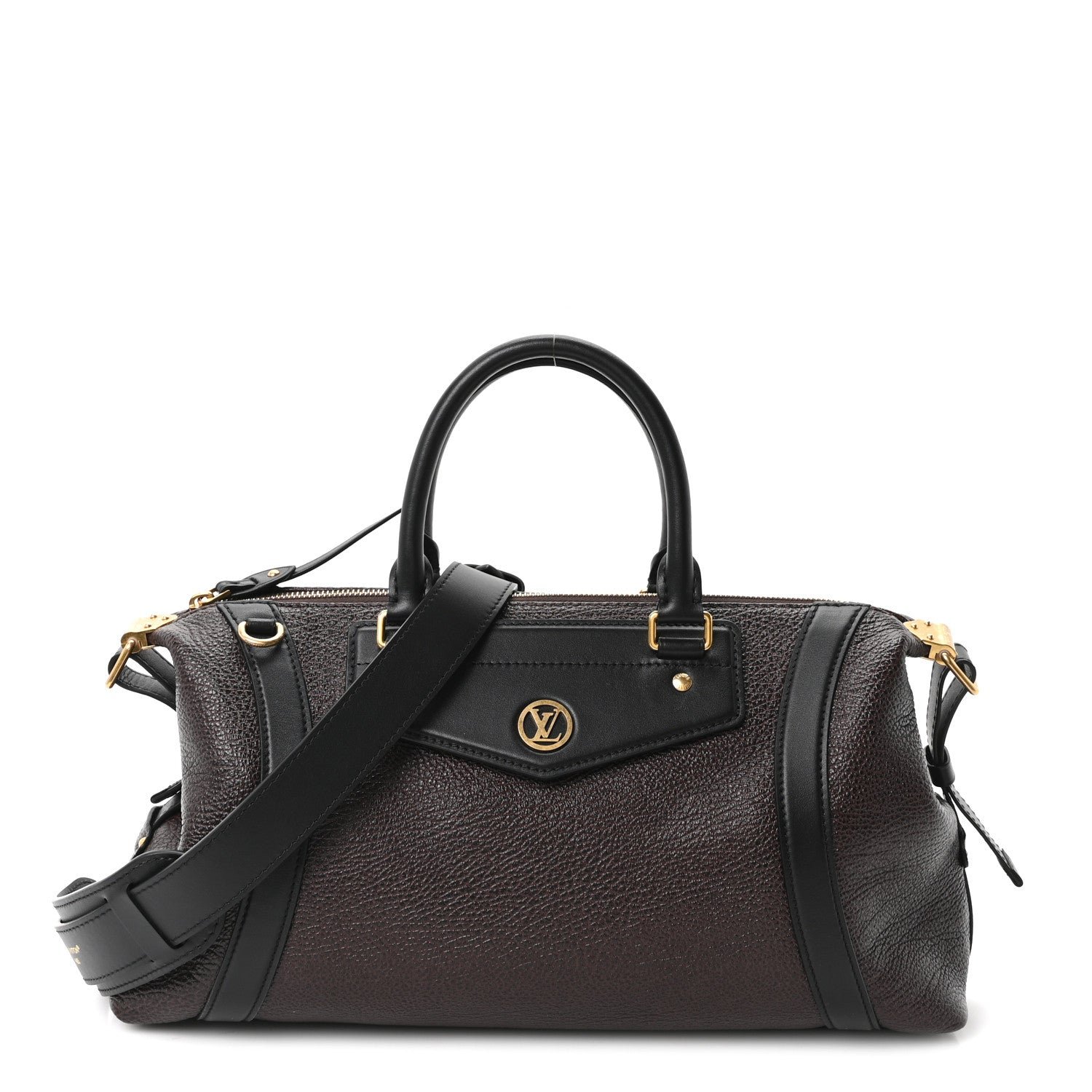 Louis Vuitton Pixel Lambskin LV Biker MM Acajou