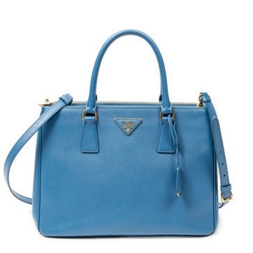 Leather Medium Galleria Double Zip Tote