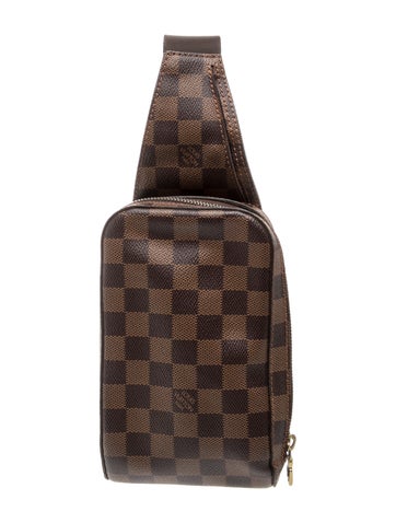 Damier Ebene Shoulder Bag