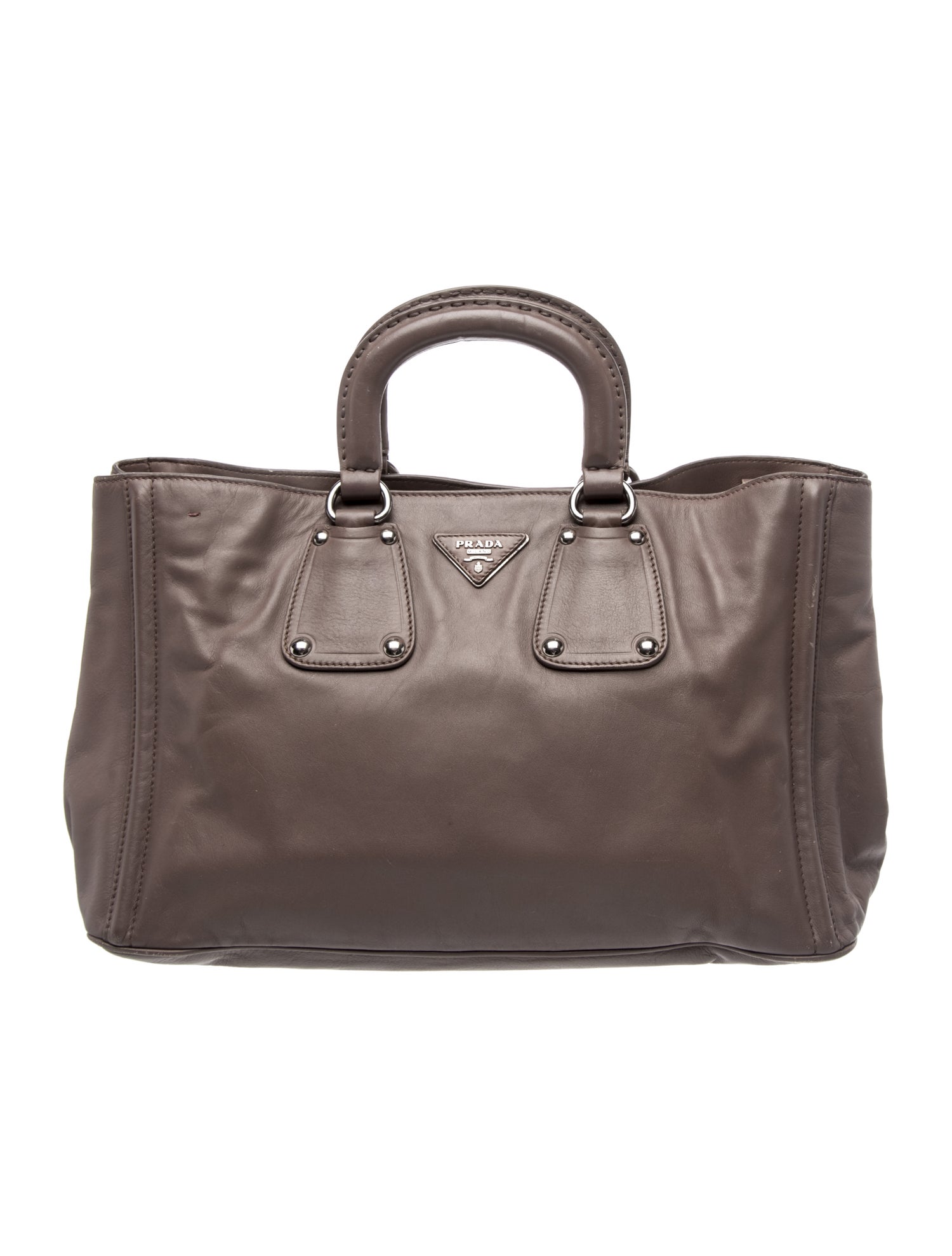 Soft Calf Leather Top Handle Bag