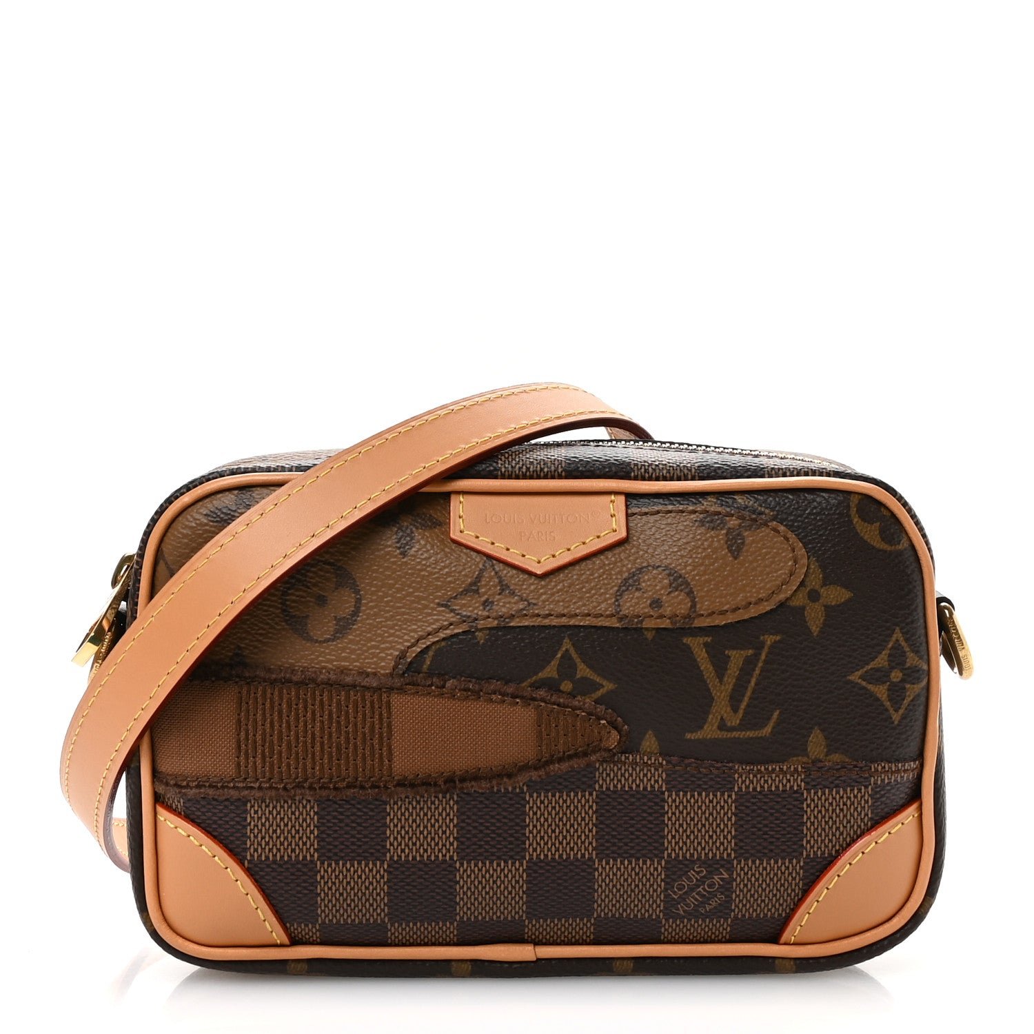 Louis Vuitton Monogram Landscape Trocadero Wearable Wallet Brown