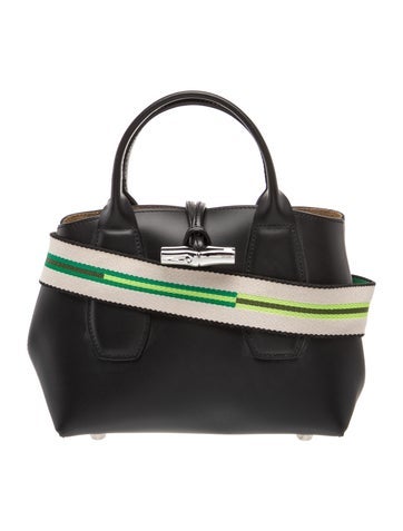 Leather Top Handle Bag Medium