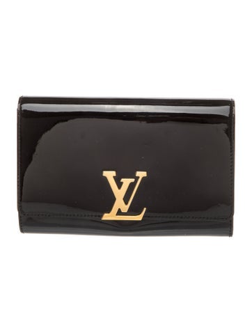 Vernis Patent Leather Louise Clutch