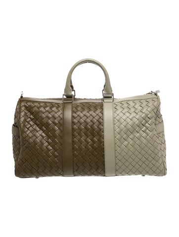 Intrecciato Weekender Bag
