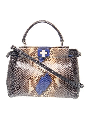 Snakeskin Peekaboo Mini