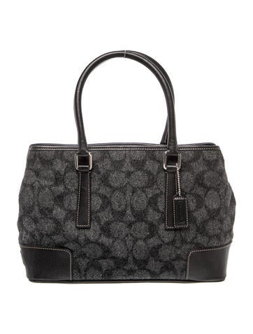 Leather Top Handle Bag