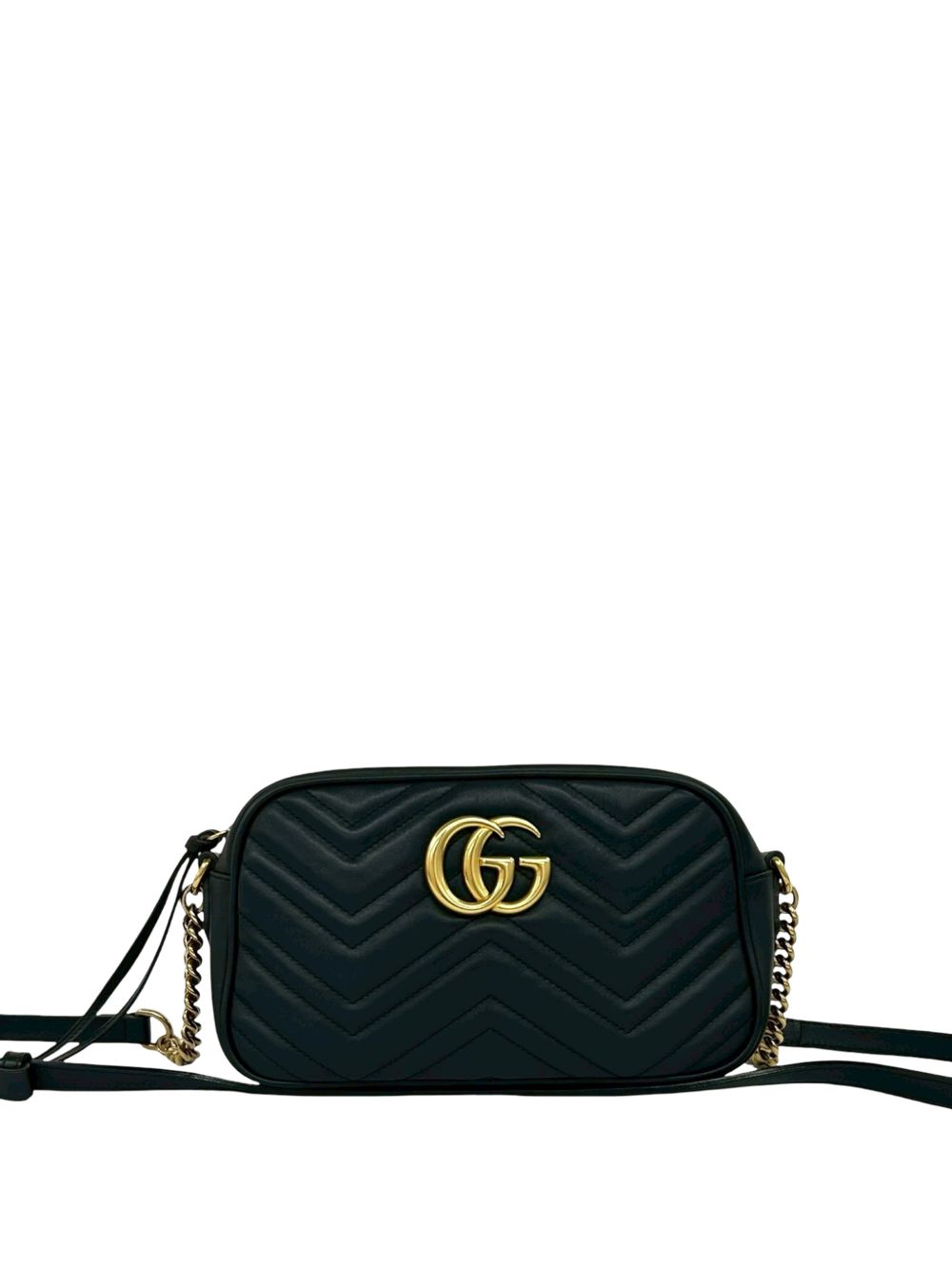 2016-2026 Small GG Marmont Matelasse Leather crossbody bag