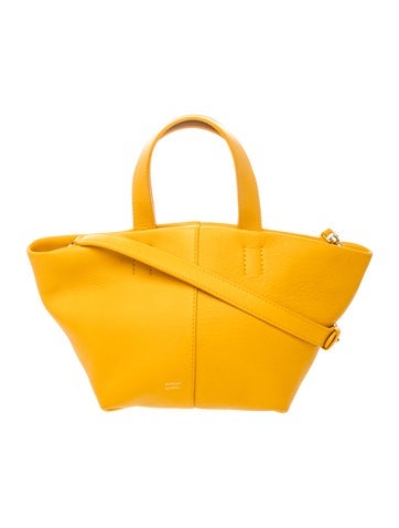 Mansur Gavriel Leather Top Handle Bag