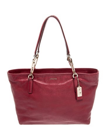 Coach Leather Top Handle Bag