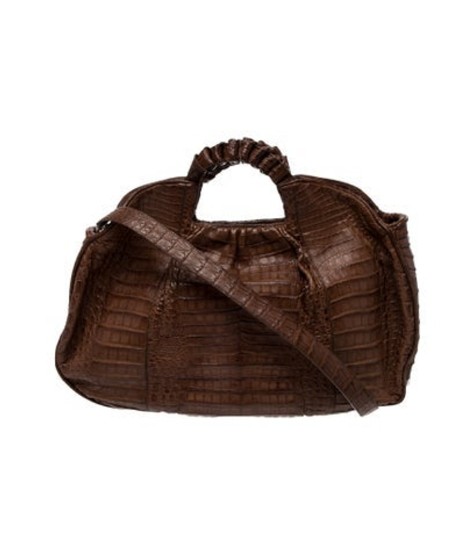 Nancy Gonzalez Gonzalez Crocodile Shoulder Bag