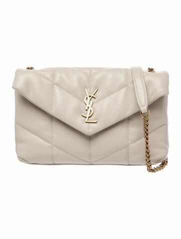 Leather Monogram Puffer Bag Toy