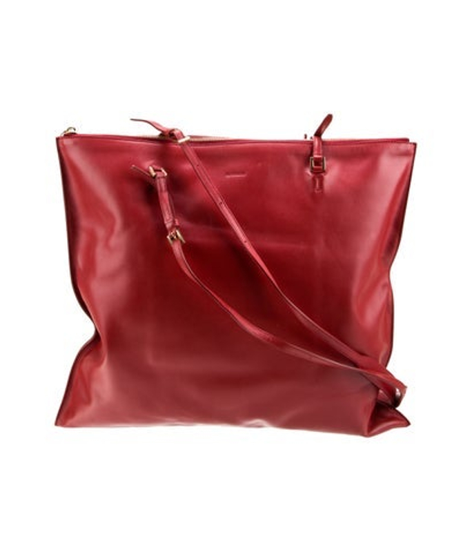 Jil Sander Sander Leather Crossbody Bag