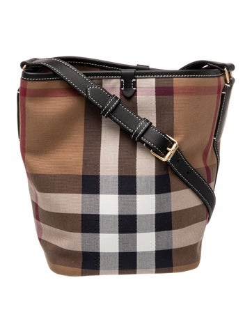 Leather Giant Check Canvas