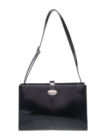 Patent Leather Shoulder Bag