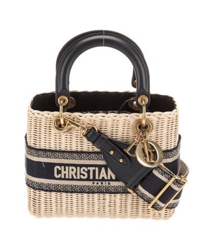 Dior Dior Oblique Jacquard Lady Dior Medium