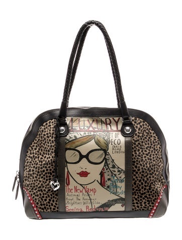 Leather Top Handle Bag