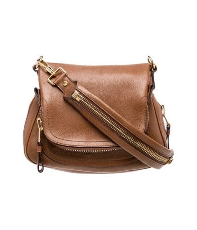 Tom Ford Ford Leather Messenger Bag