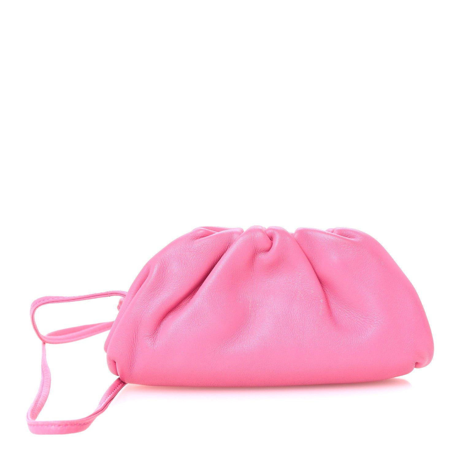 Bottega Veneta Butter Calfskin Coin Purse Pink