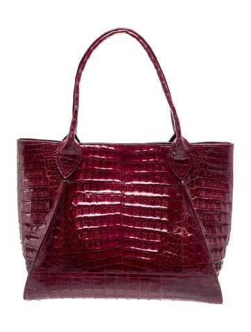 Nancy Gonzalez Crocodile Shoulder Bag