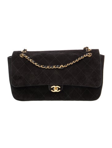 2026 Suede Souplissimo Maxi Flap Bag