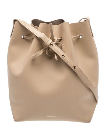 Leather Bucket Bag
