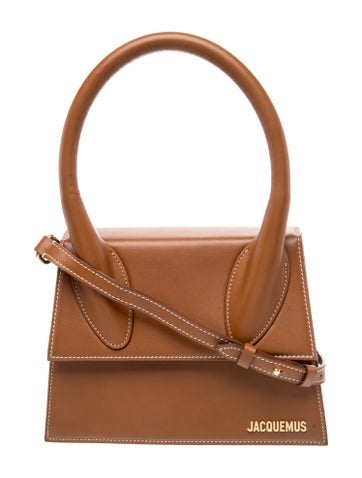 Leather Top Handle Bag