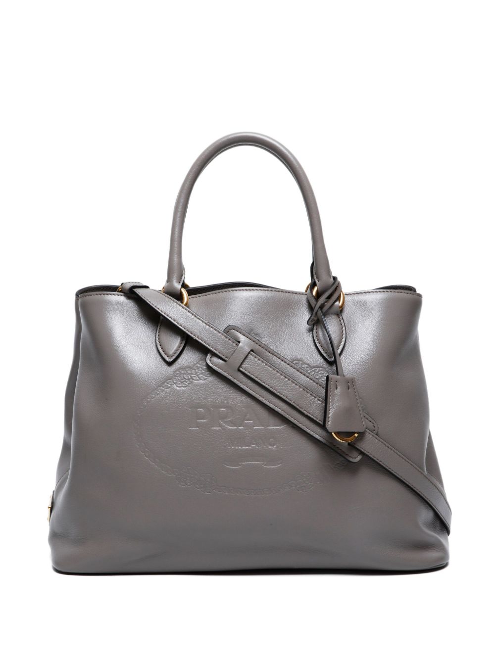 2011-2022 logo-embossed tote bag