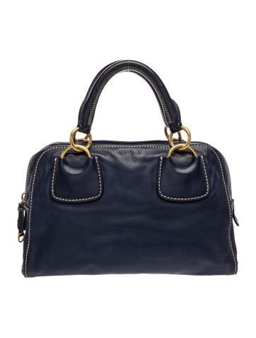 Leather Top Handle Bag Vintage